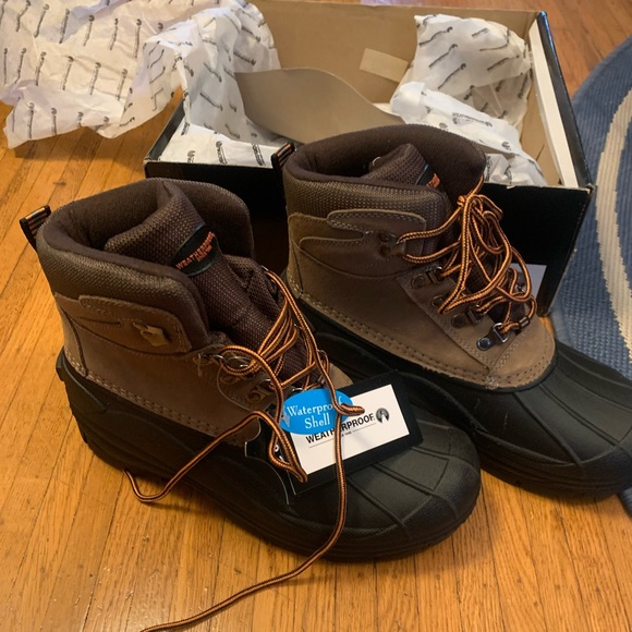 Men's Weatherproof Winter Duck Boots 
Size 9 - Picture 4 of 5